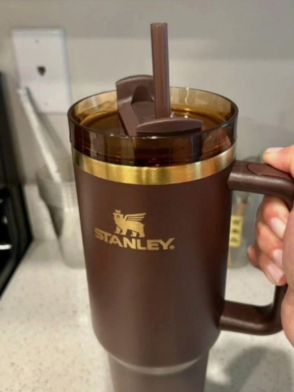 Stanley CHOCOLATE GOLD 40oz FACTORY SEALED Limited Quencher Tumbler NEW